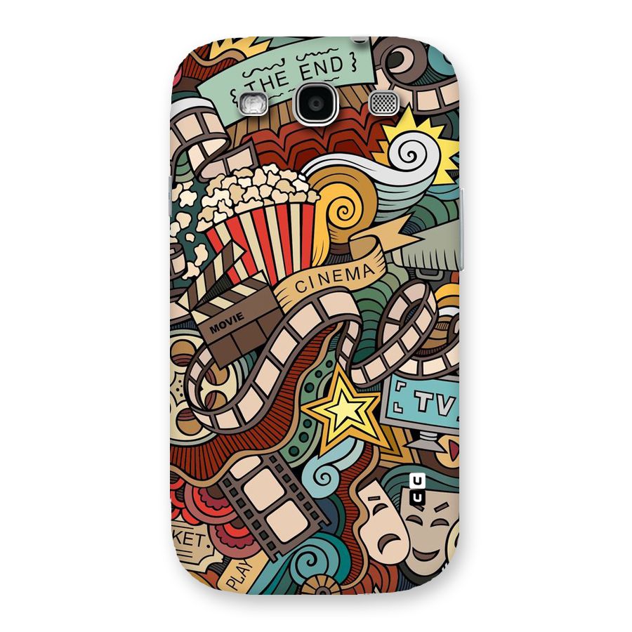 Cinematic Design Back Case for Galaxy S3