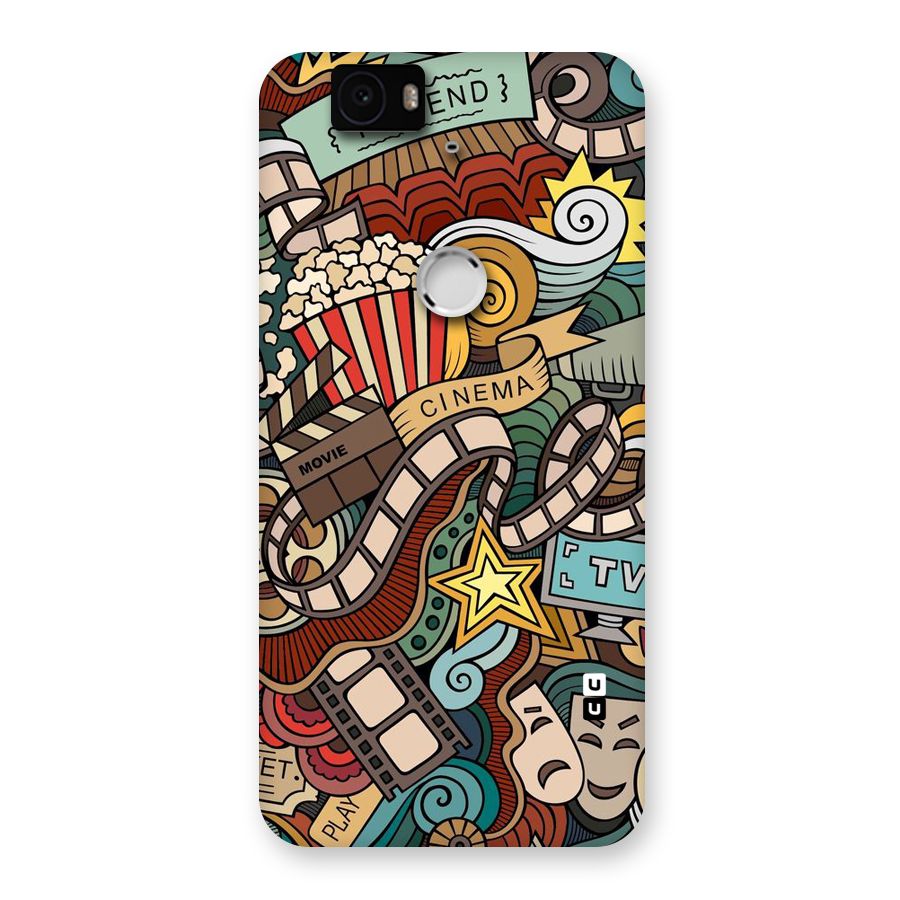 Cinematic Design Back Case for Google Nexus-6P