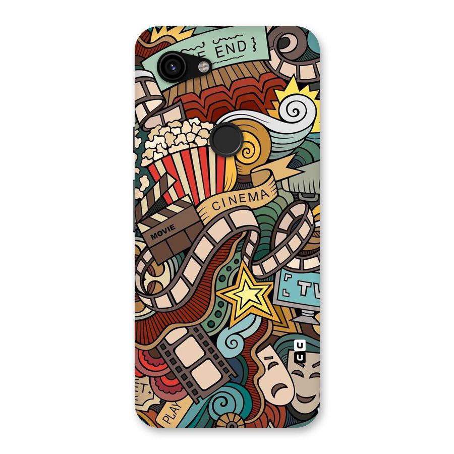 Cinematic Design Back Case for Google Pixel 3a