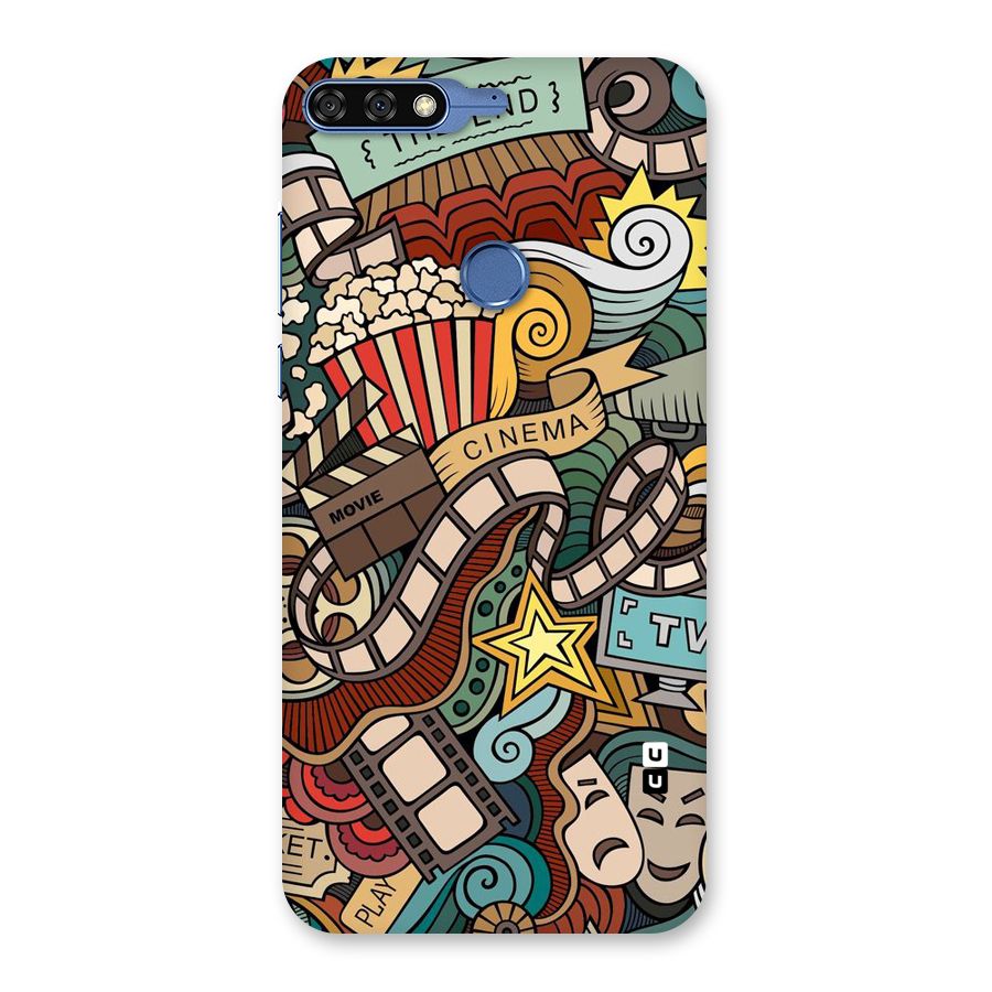 Cinematic Design Back Case for Honor 7C