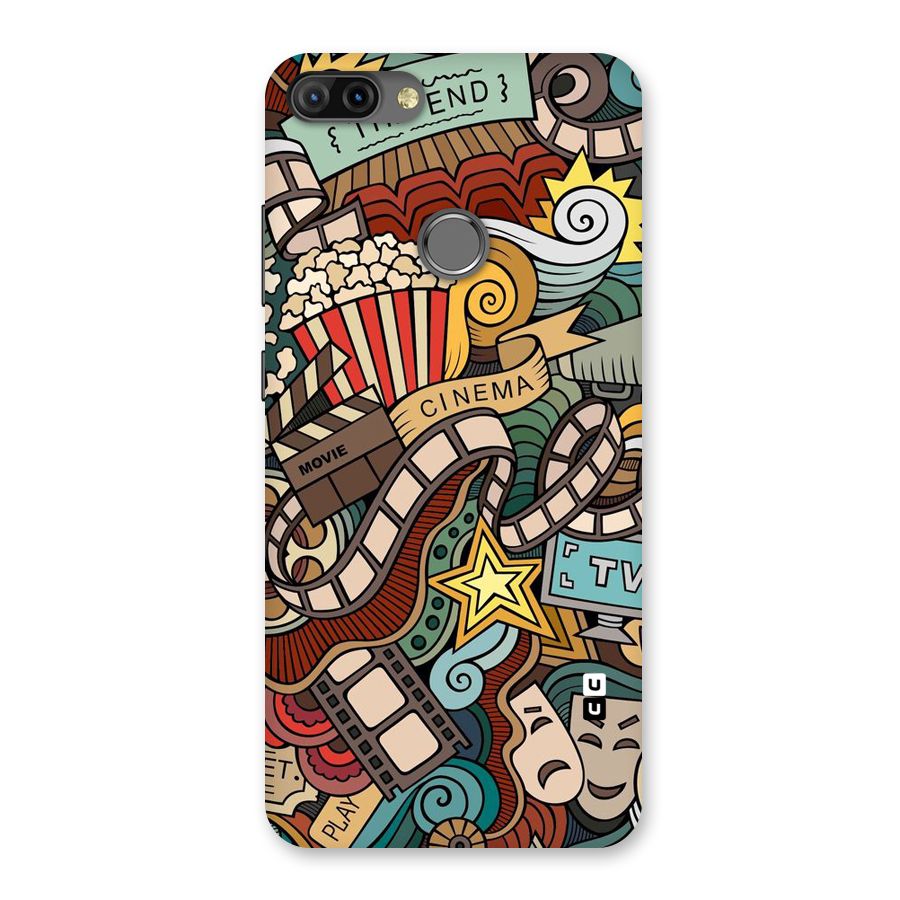 Cinematic Design Back Case for Infinix Hot 6 Pro