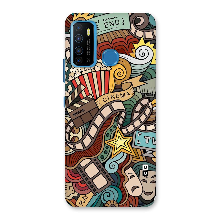 Cinematic Design Back Case for Infinix Hot 9