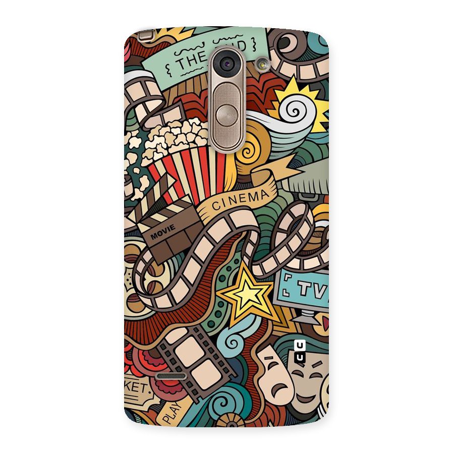 Cinematic Design Back Case for LG G3 Stylus