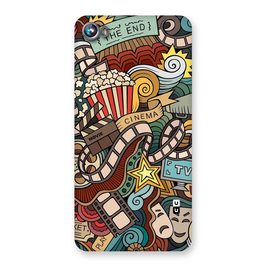 Cinematic Design Back Case for Micromax Canvas Fire 4 A107