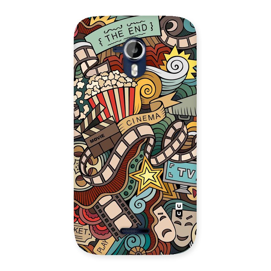 Cinematic Design Back Case for Micromax Canvas Magnus A117