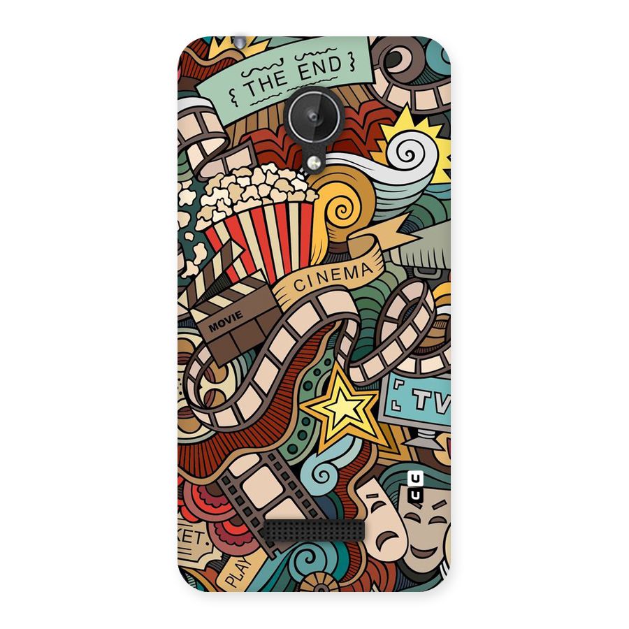 Cinematic Design Back Case for Micromax Canvas Spark Q380