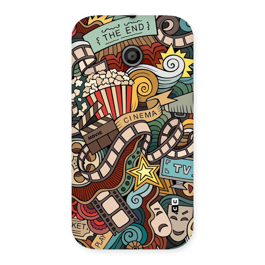 Cinematic Design Back Case for Moto E