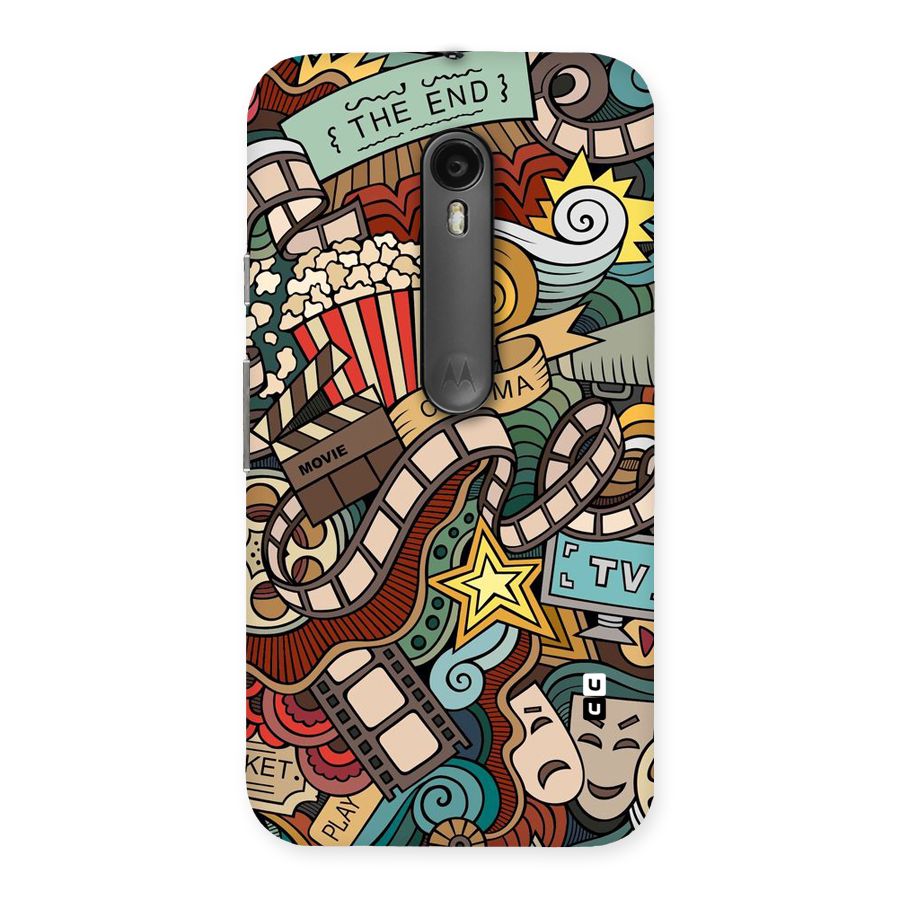 Cinematic Design Back Case for Moto G3