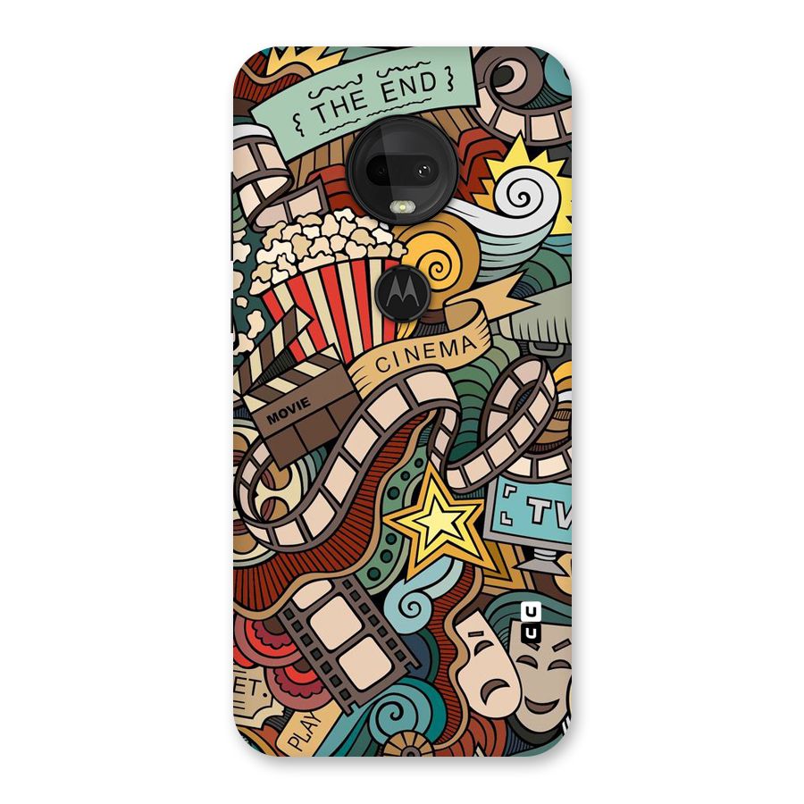 Cinematic Design Back Case for Moto G7