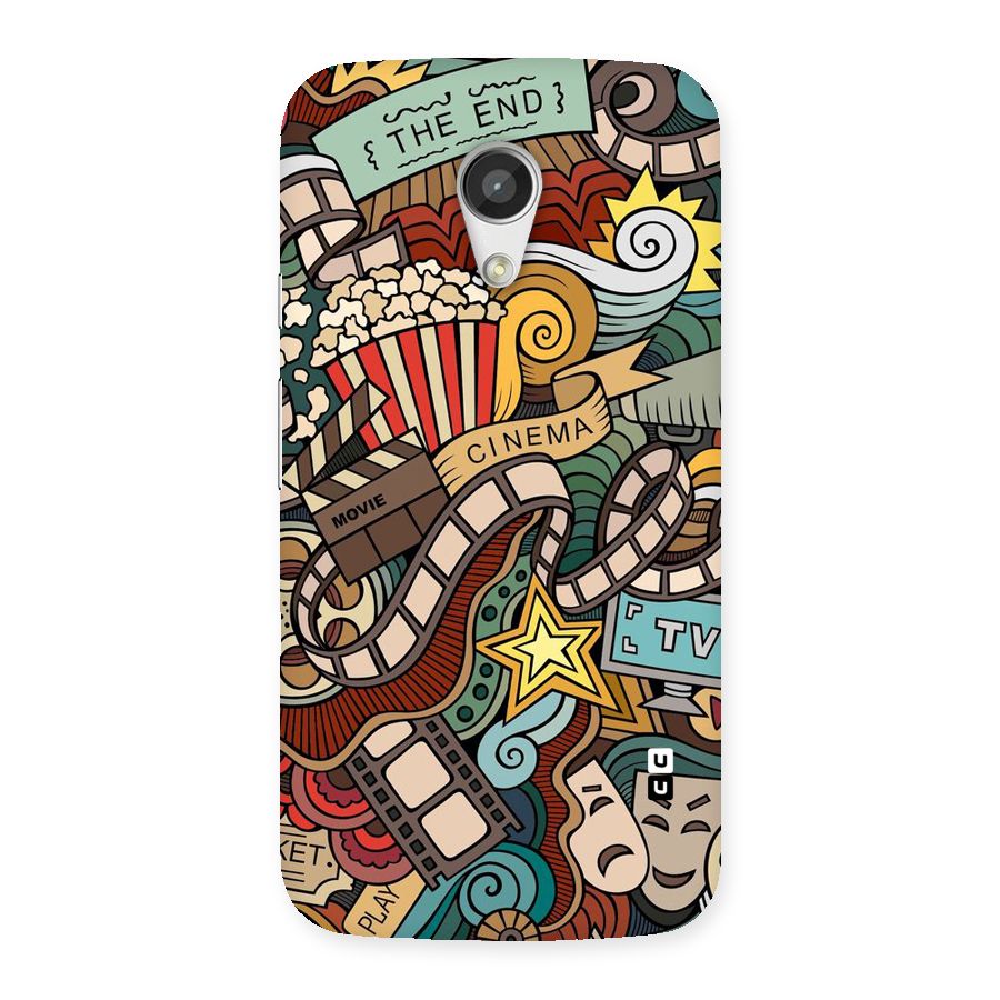 Cinematic Design Back Case for Moto G 2nd Gen