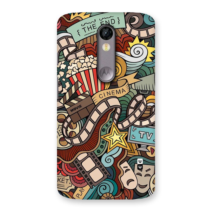 Cinematic Design Back Case for Moto X Force