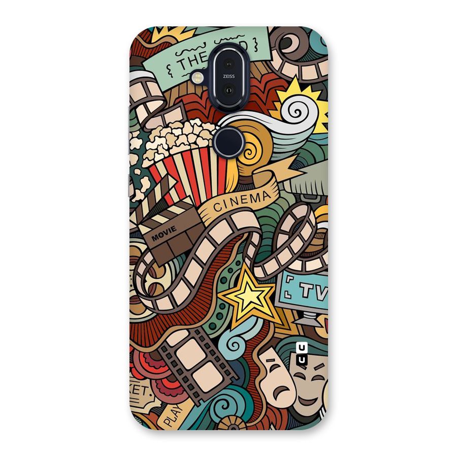 Cinematic Design Back Case for Nokia 8.1