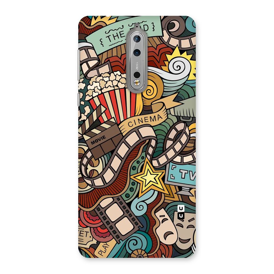 Cinematic Design Back Case for Nokia 8