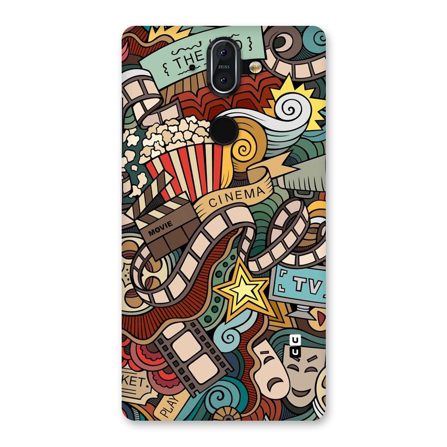 Cinematic Design Back Case for Nokia 8 Sirocco