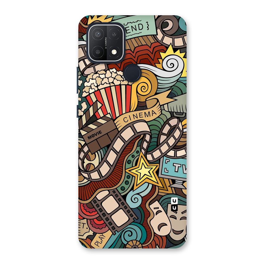 Cinematic Design Back Case for Oppo A15