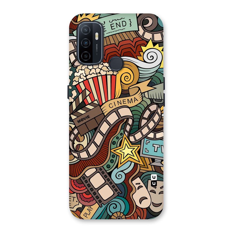 Cinematic Design Back Case for Oppo A32