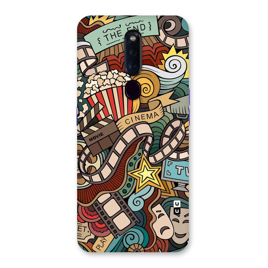 Cinematic Design Back Case for Oppo F11 Pro