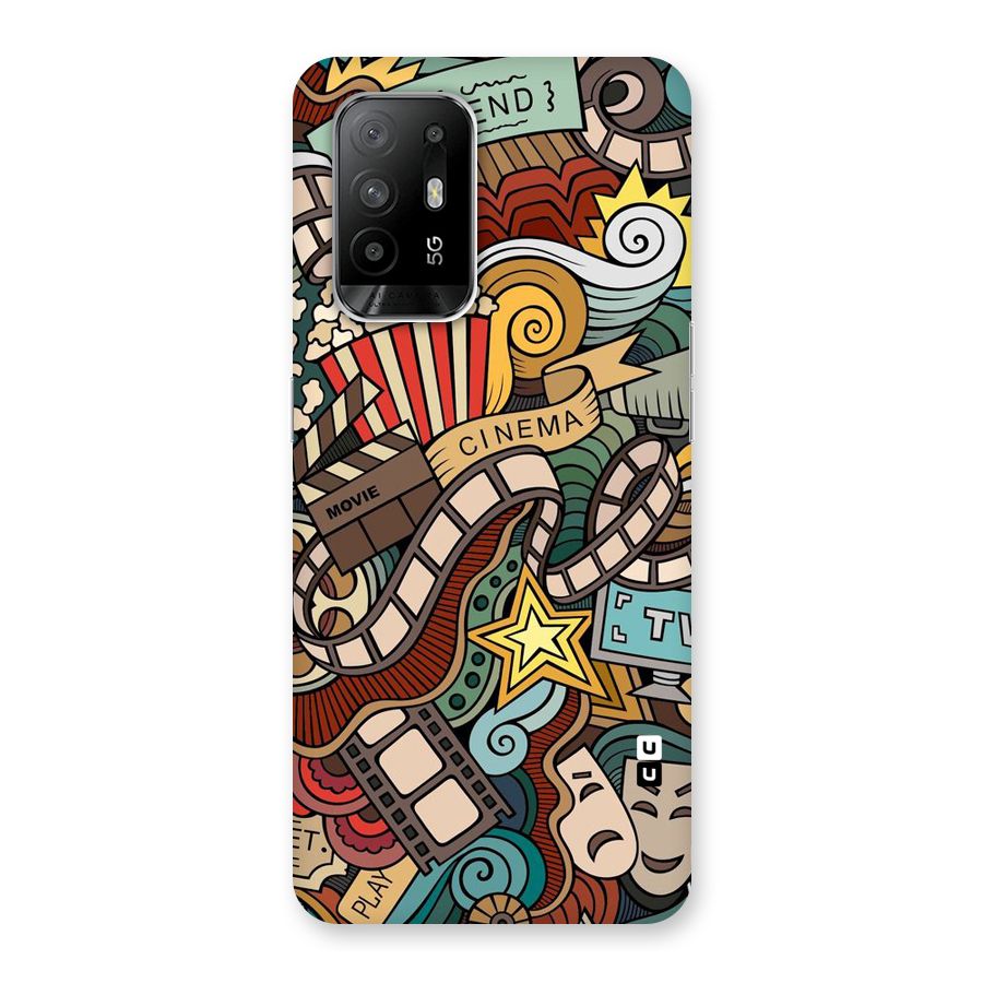Cinematic Design Back Case for Oppo F19 Pro Plus 5G