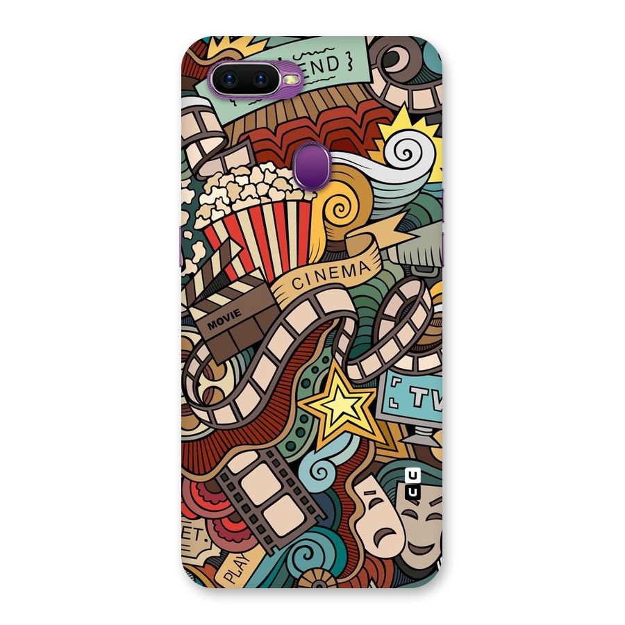 Cinematic Design Back Case for Oppo F9