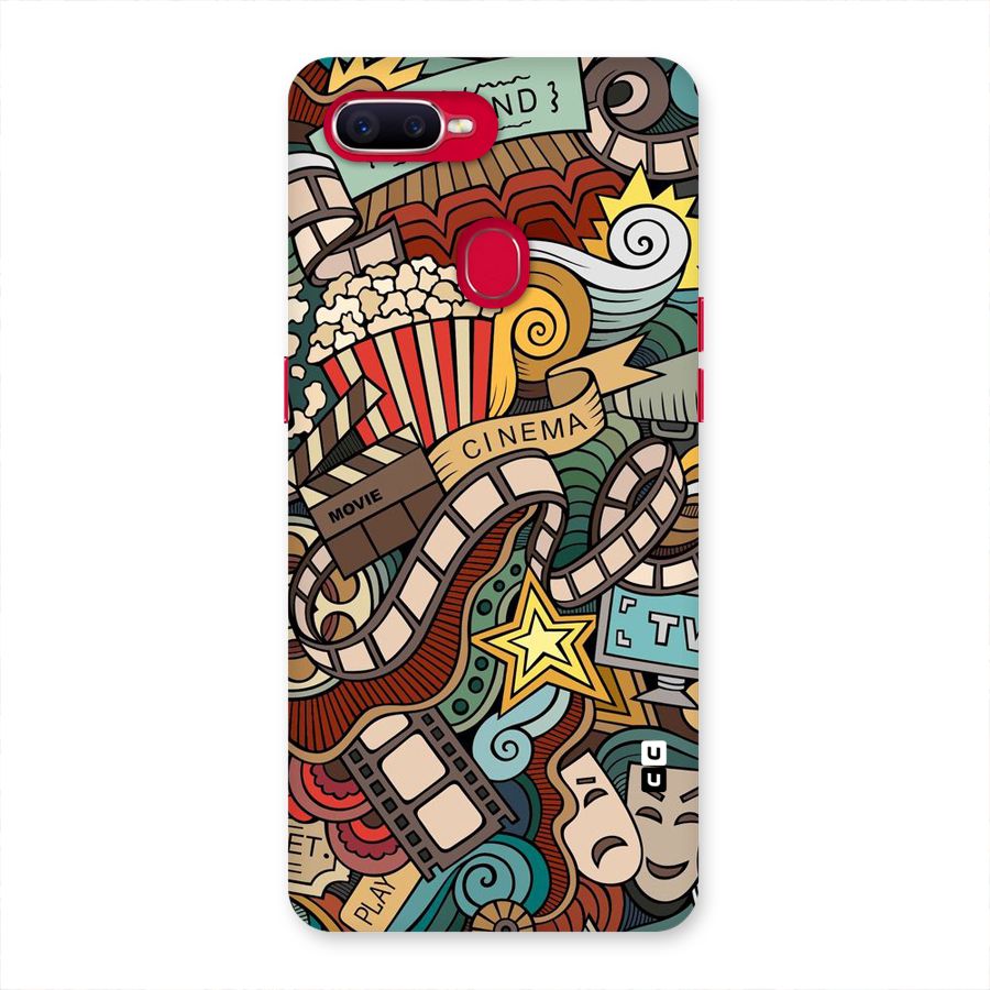 Cinematic Design Back Case for Oppo F9 Pro