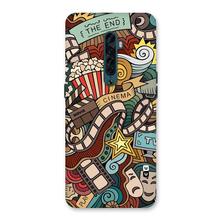 Cinematic Design Back Case for Oppo Reno2