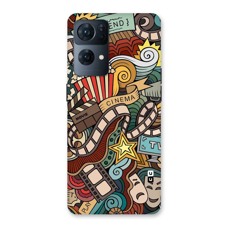 Cinematic Design Back Case for Oppo Reno7 Pro 5G