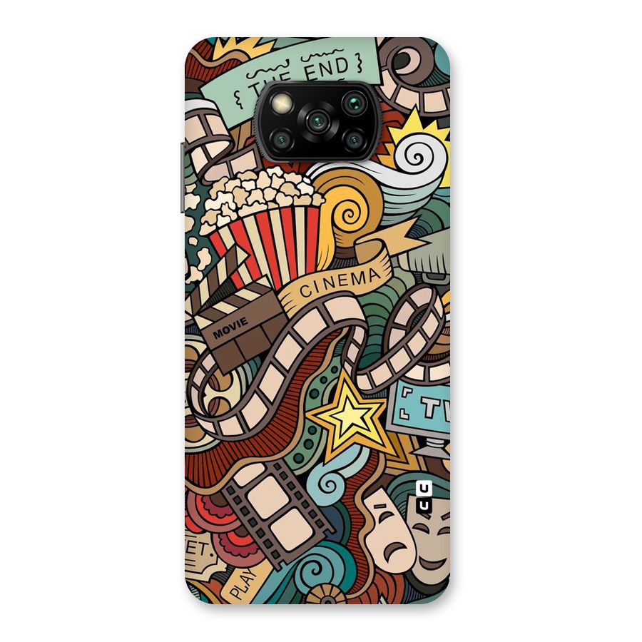 Cinematic Design Back Case for Poco X3