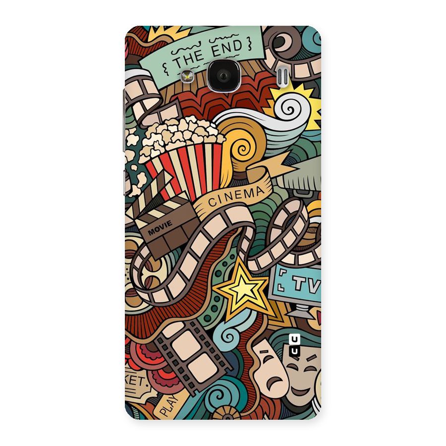 Cinematic Design Back Case for Redmi 2 Prime