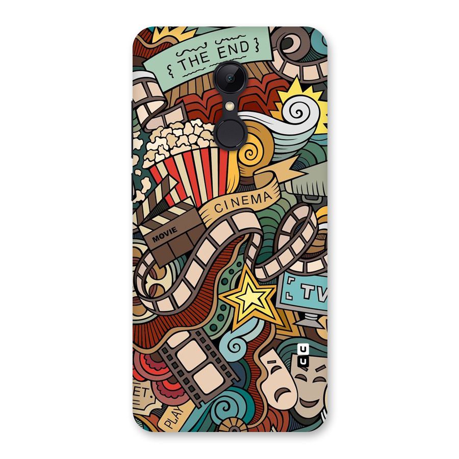 Cinematic Design Back Case for Redmi 5