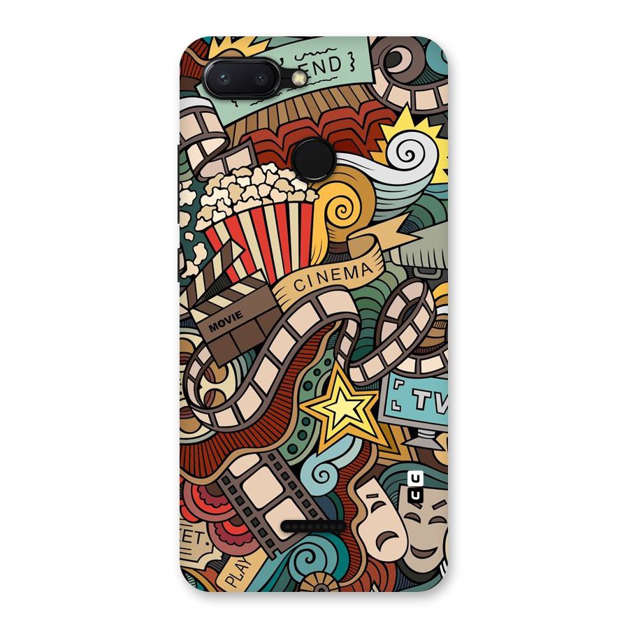 Cinematic Design Back Case for Redmi 6
