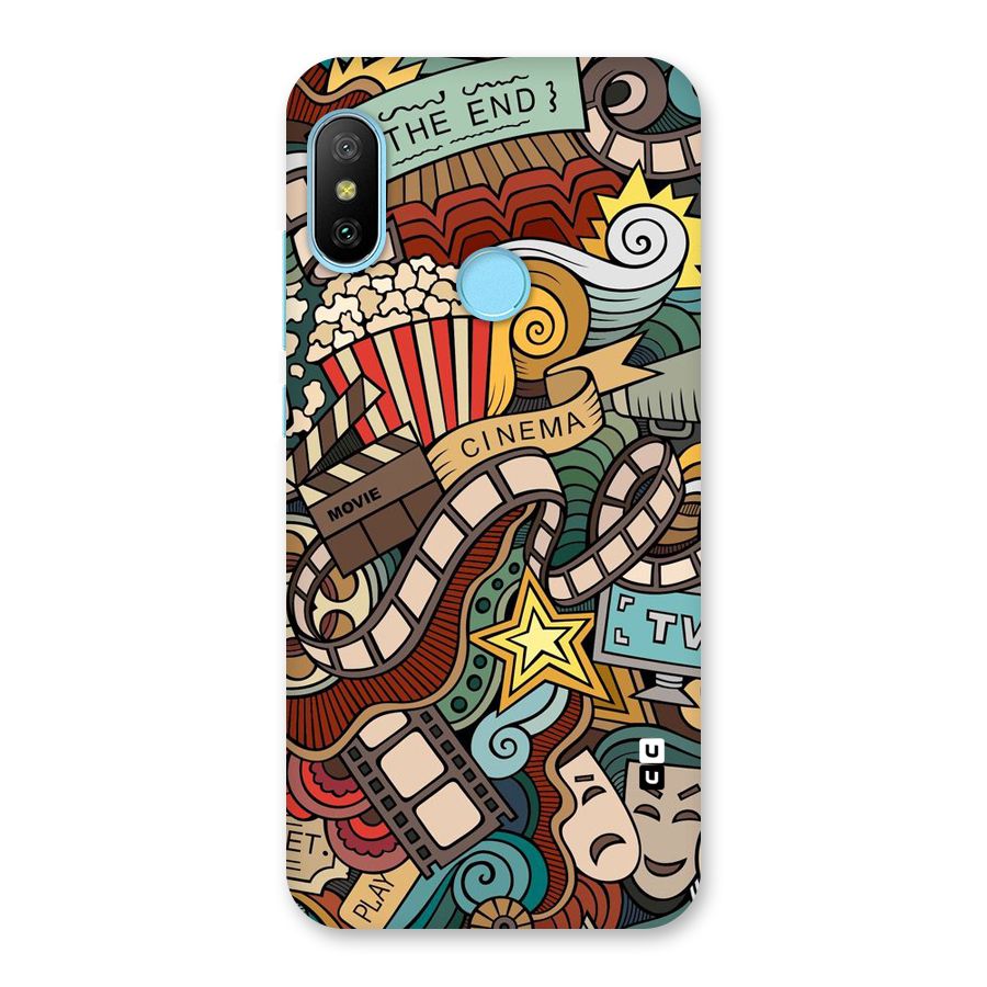 Cinematic Design Back Case for Redmi 6 Pro