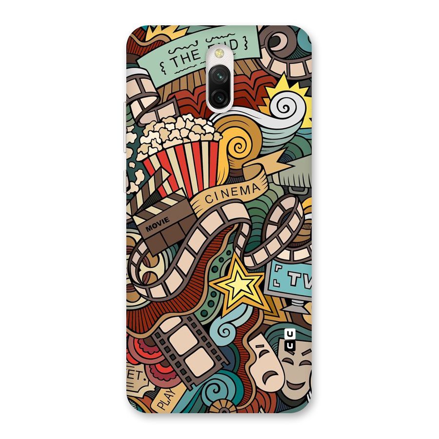 Cinematic Design Back Case for Redmi 8A Dual