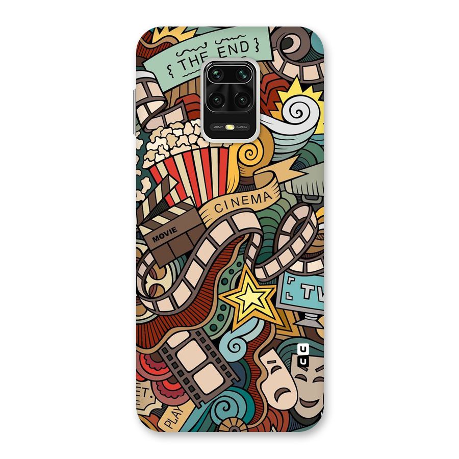 Cinematic Design Back Case for Redmi Note 9 Pro Max