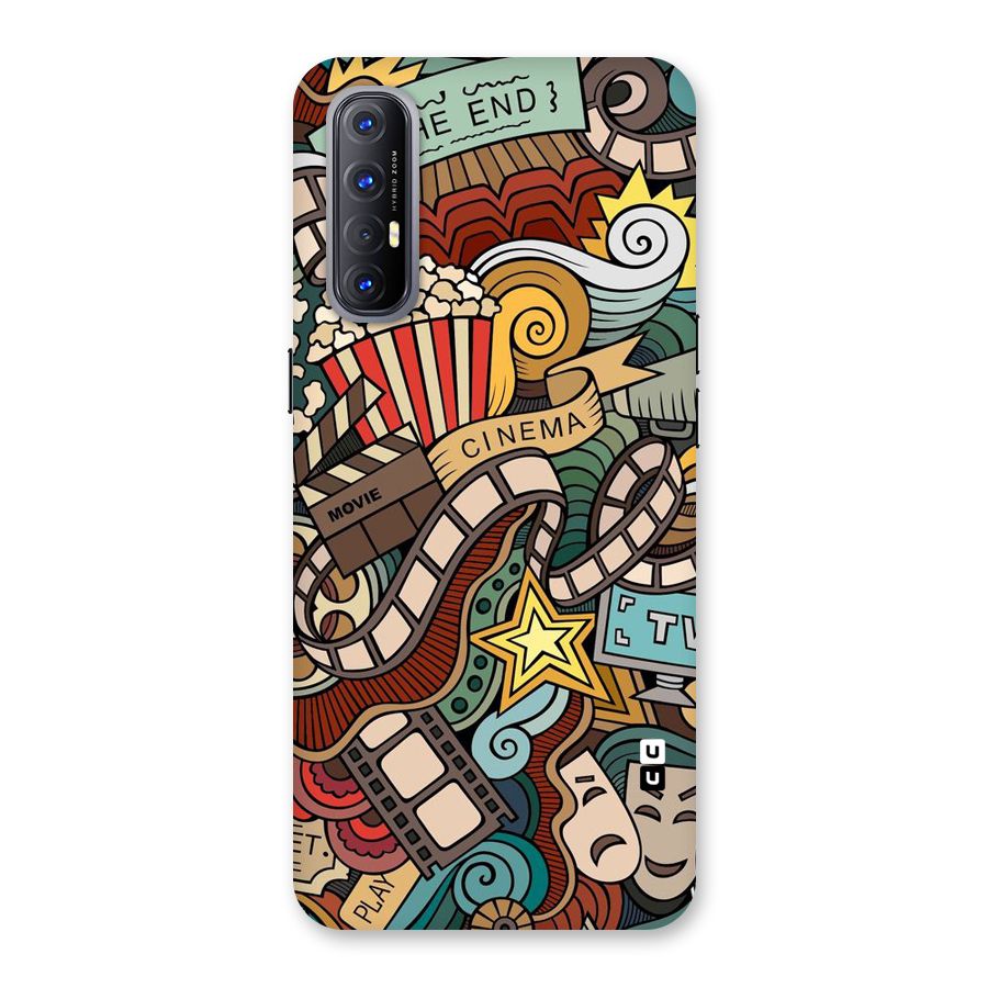 Cinematic Design Back Case for Reno3 Pro