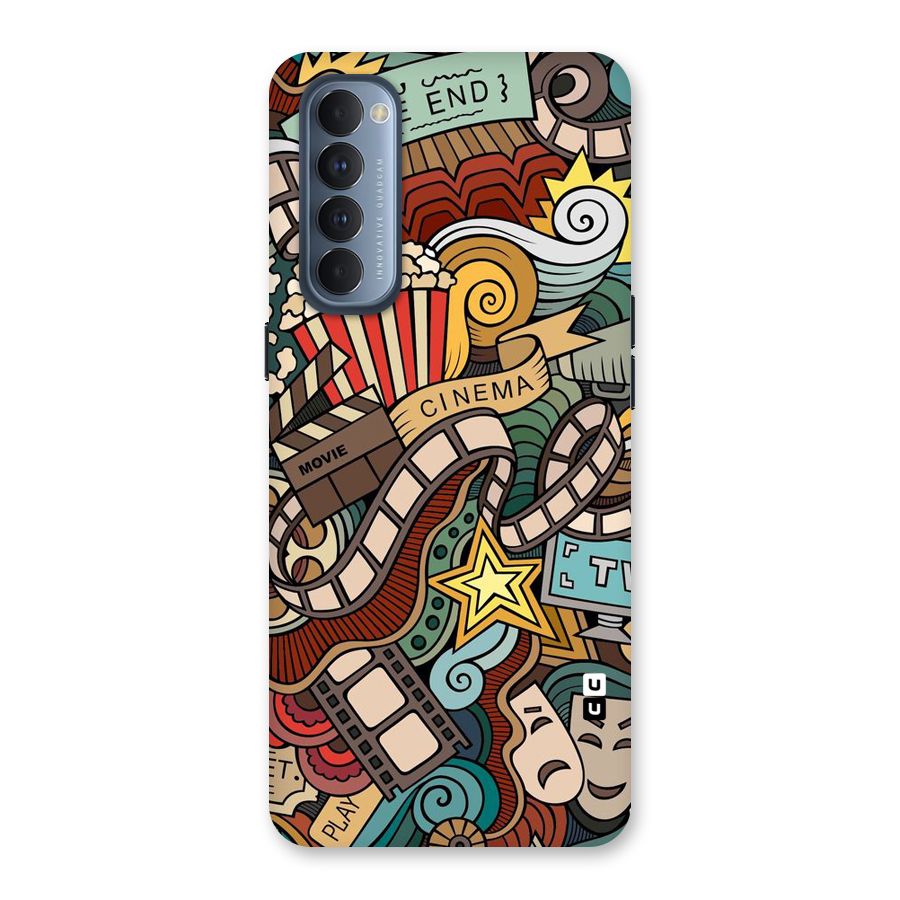 Cinematic Design Back Case for Reno4 Pro