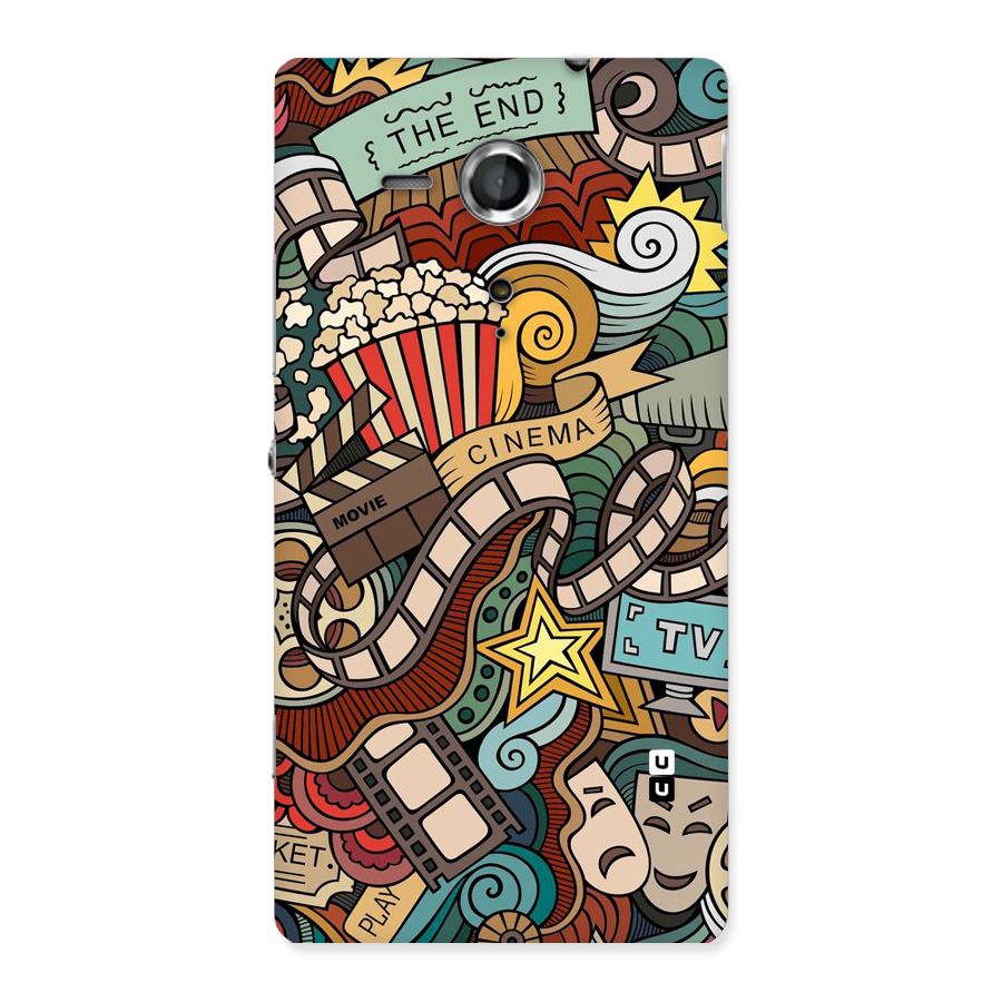 Cinematic Design Back Case for Sony Xperia SP
