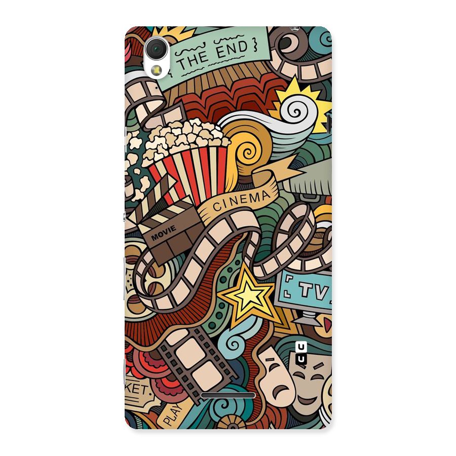 Cinematic Design Back Case for Sony Xperia T3