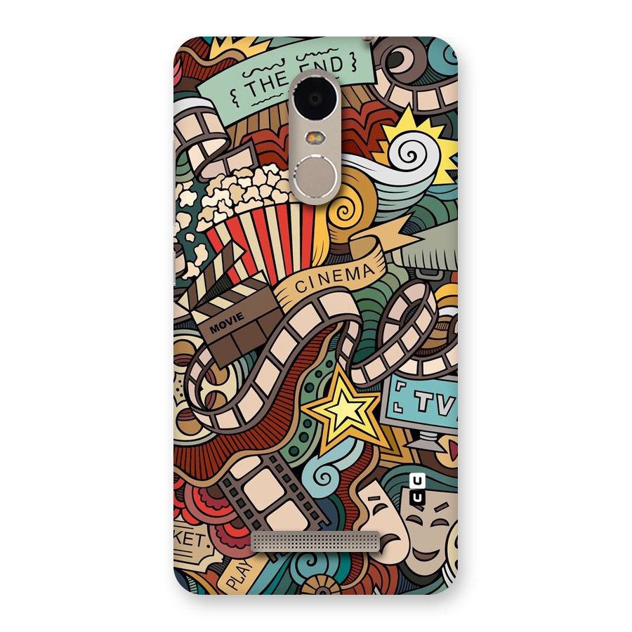 Cinematic Design Back Case for Xiaomi Redmi Note 3