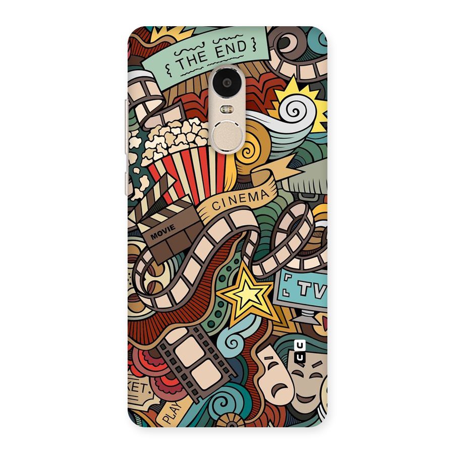 Cinematic Design Back Case for Xiaomi Redmi Note 4