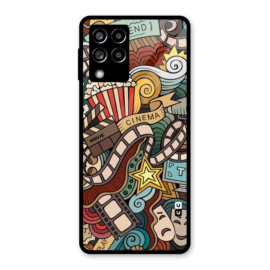 Cinematic Design Glass Back Case for Galaxy M53 5G
