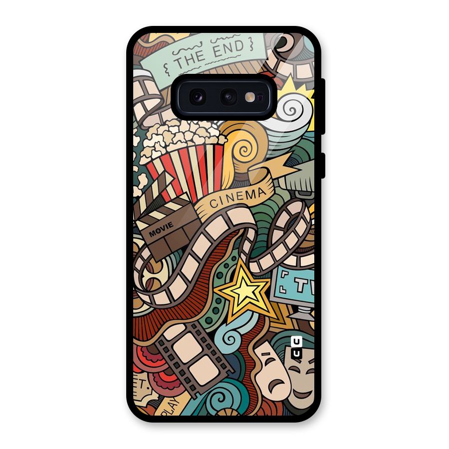 Cinematic Design Glass Back Case for Galaxy S10e
