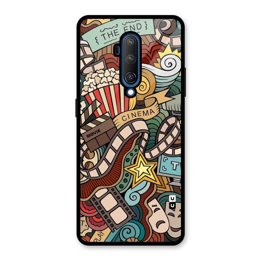 Cinematic Design Glass Back Case for OnePlus 7T Pro