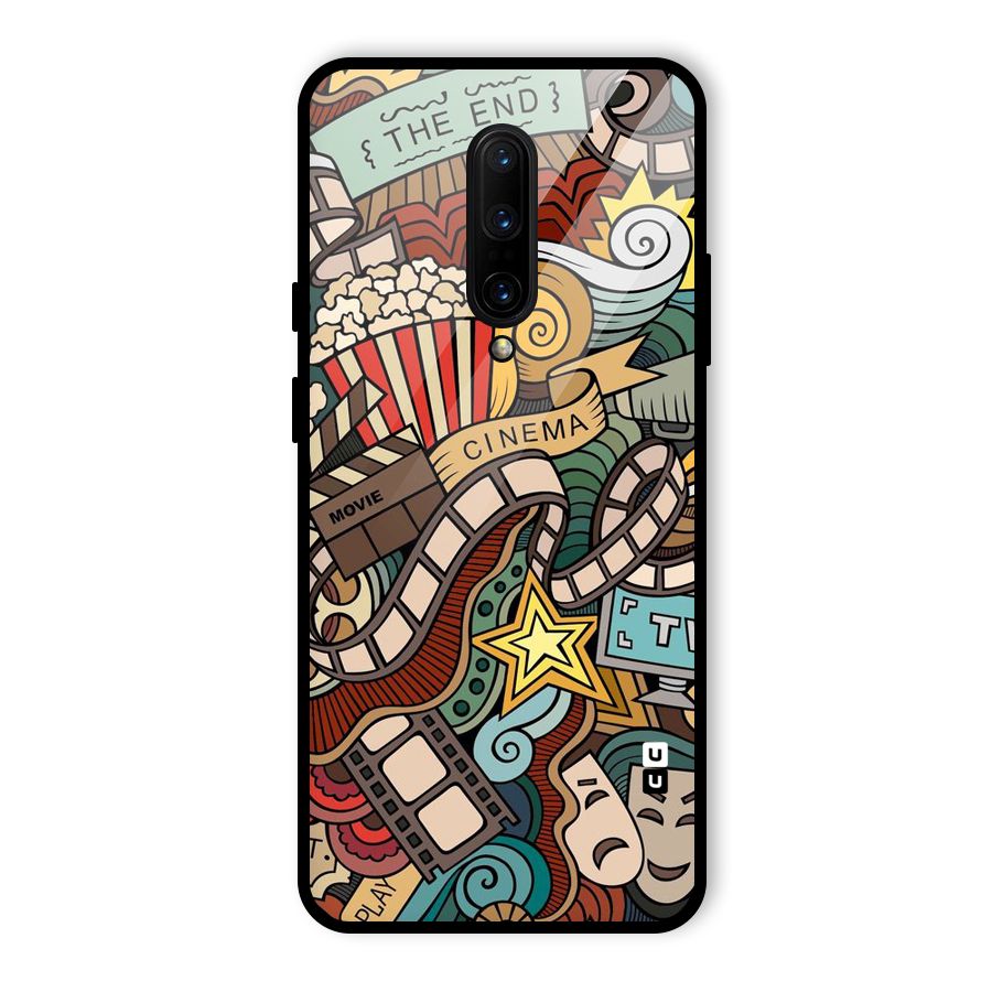 Cinematic Design Glass Back Case for OnePlus 7 Pro