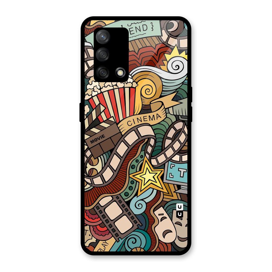 Cinematic Design Glass Back Case for Oppo F19