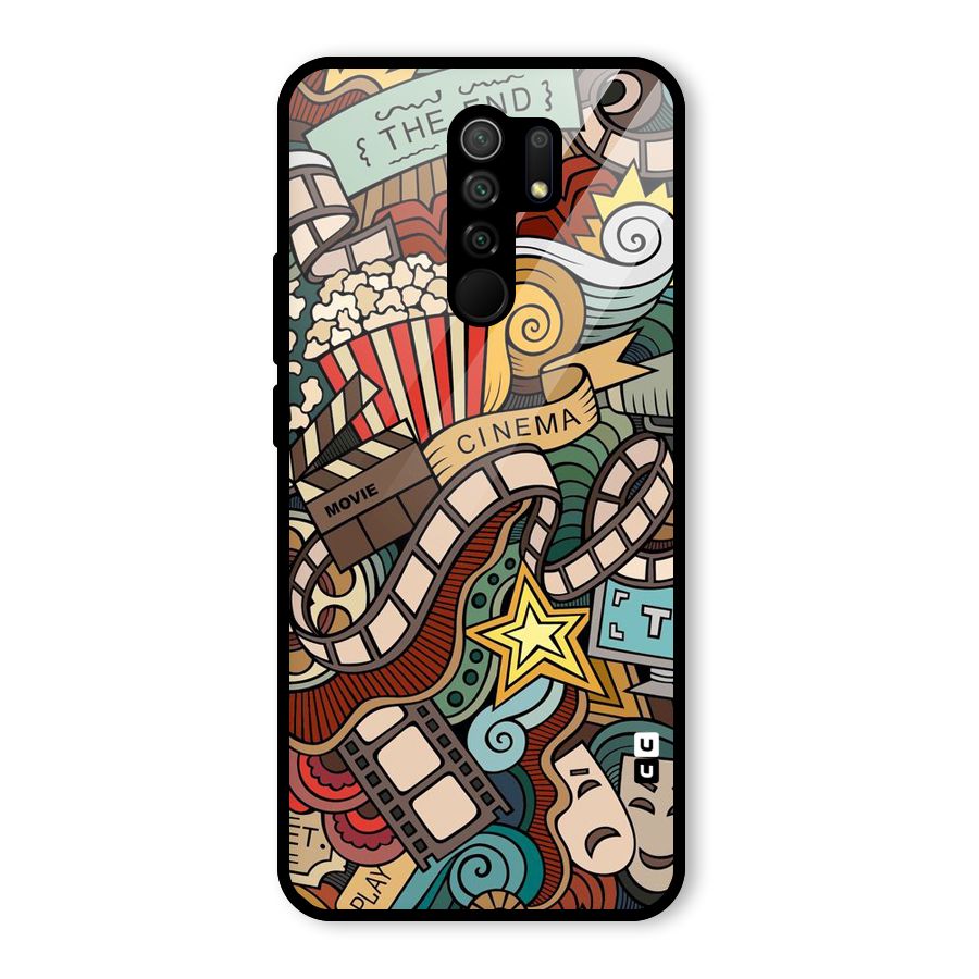 Cinematic Design Glass Back Case for Poco M2