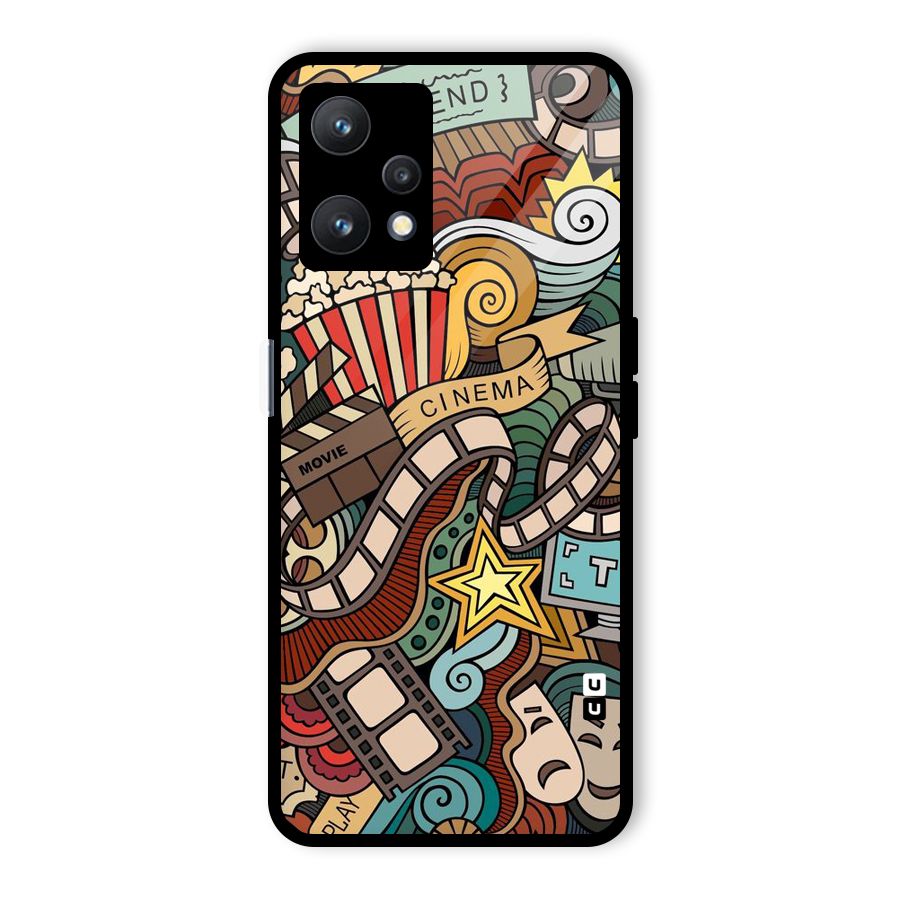 Cinematic Design Glass Back Case for Realme 9 Pro 5G