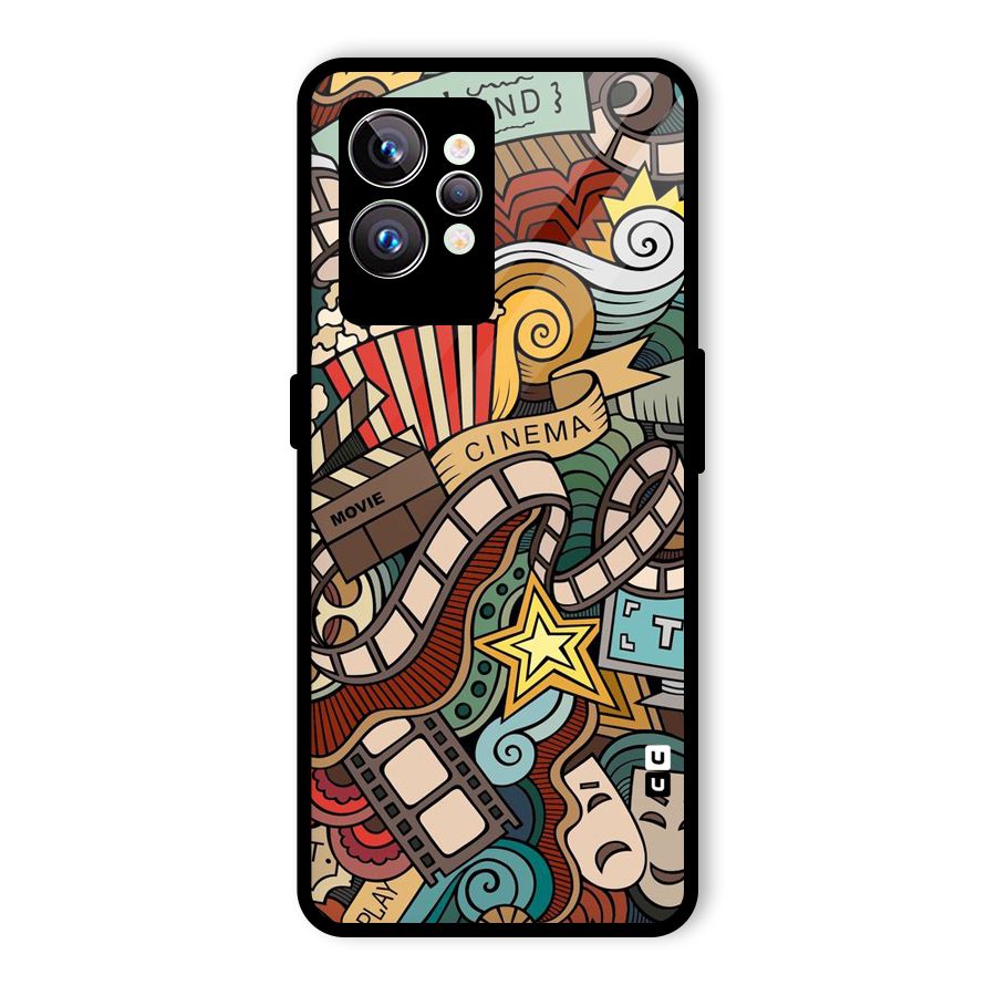 Cinematic Design Glass Back Case for Realme GT2 Pro