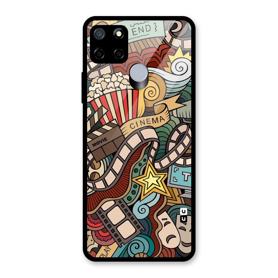 Cinematic Design Glass Back Case for Realme Narzo 20