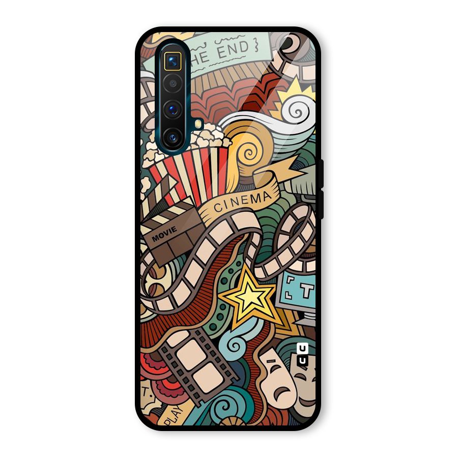 Cinematic Design Glass Back Case for Realme X3