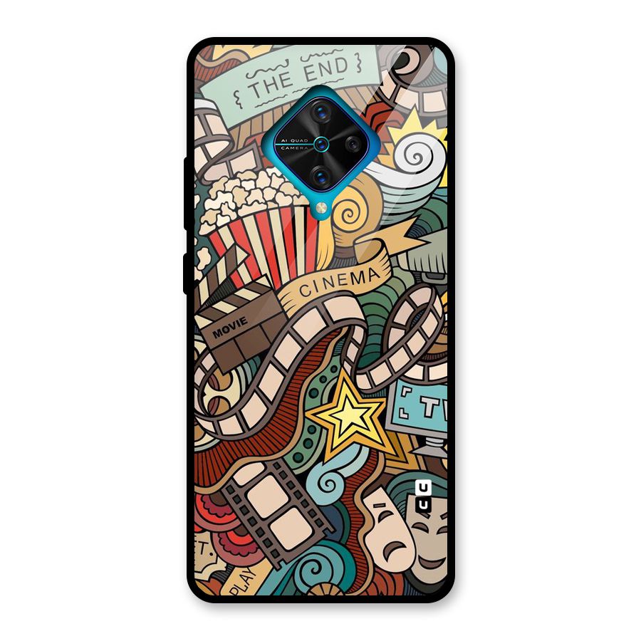 Cinematic Design Glass Back Case for Vivo S1 Pro
